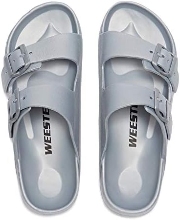 Weestep Essential lagana dvostruka kopča na ravne podesive ženske muške sandale
