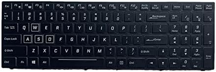 Tiugochr Laptop zamjena američki raspored šareno pozadinsko osvjetljenje tastatura za Clevo P950ER P950EP6