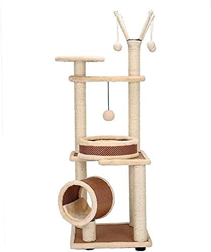Haieshop Cat Tree Condo stub za grebanje mačji toranj lučni okvir za penjanje za mačke Sisal mačka stub