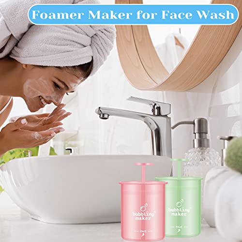 4 komada face Foam Maker Travel Cleanser Face Wash Foamer Convenious Facial Care Whip Maker kućanski alat za