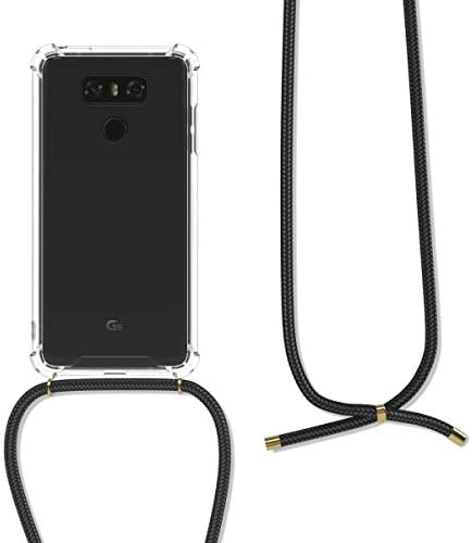 KWMobile Crossbody Case Kompatibilan sa LG G6 futrolom - Clear TPU telefonski poklopac W /