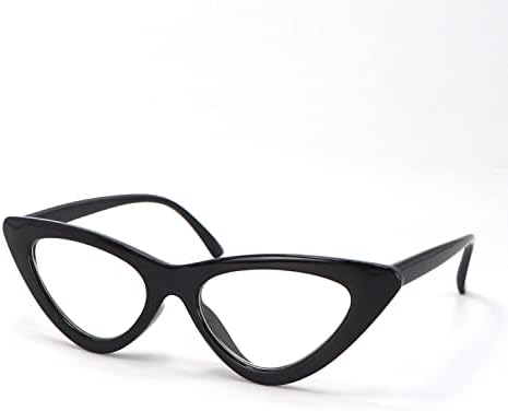Naočale za čitanje za žene za žene Plavo svjetlo Blokiranje vintage mačke očiju uskih čitačih naočala