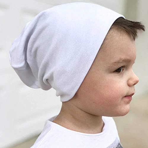 Qandsweat Baby Boy's Hat Girls Cool Plint Beanie HATS Toddlers CAPS vertikalni rep stil 1-5t