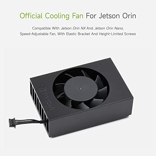 WAVESHARE službeni ventilator za hlađenje Jetsona Orin, podesiv brzine, kompatibilan sa Jetsonom Orinom Nano i Jetsonom Orin NX
