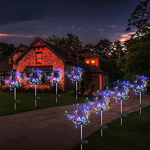Douba LED firework svjetla na otvorenom Vodootporna bajka Garland 90/150 LED laki niz vrtna bašta na ulici Božićni