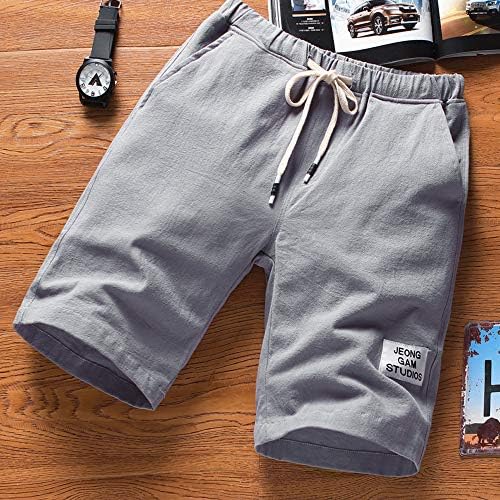 BMISEGM muški kratke hlače Ležerne prilike na plaži Prozračne modne ljetne fitness hlače Sportske pantalone