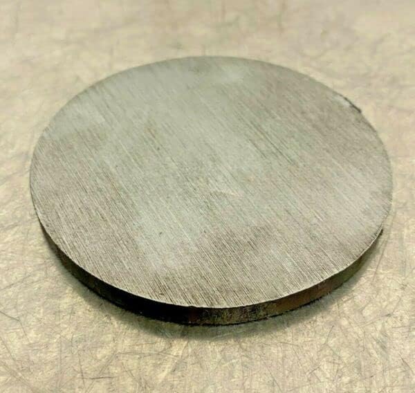 1045 HR Čelični okrugli disk, 3-1/2 Prečnik x 1/4 debljine za DIY Craft alat