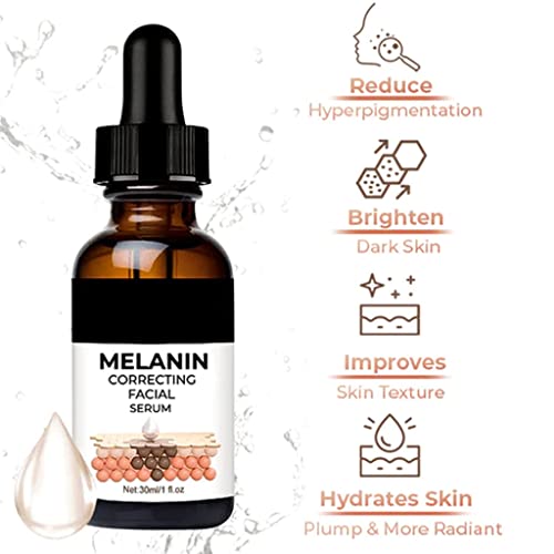 Gfouk melanin correcting Serum za lice, Vitamin C Serum za lice sa hijaluronskom kiselinom, tamna tačka korektor