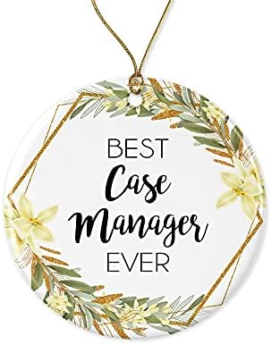 Case Manager Božić Ornament - Božić Ornament poklon za Case Manager - najbolji Case Manager na svijetu-najbolji