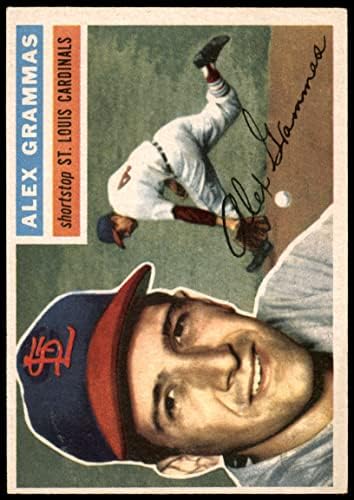 1956. TOPPS Baseball 37 Alex Grammas Odlično od Mickeys kartice