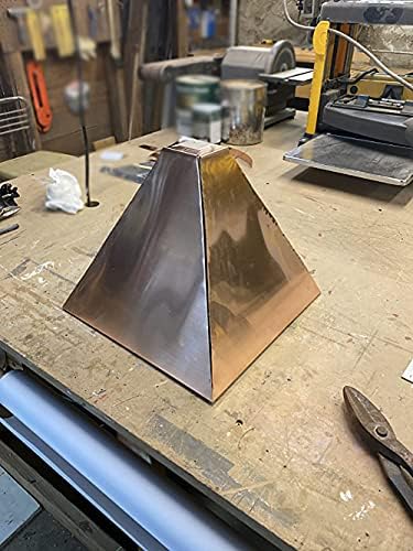 GOONSDS 1kom bakar Cu metalni lim folija Panel za industriju snabdijevanje Metal Art, 4mmx300mmx300mmx