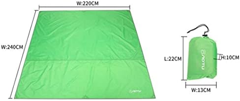 CLISPEED šator šator sklonište za vanjske suncobrane šator prizemna nadstrešnica za kampiranje cerada zelena