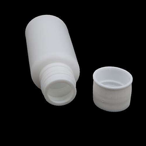 X-Dree 10pcs 0.7oz HDPE plastična bijela punjenje uskih usta za punjenje usta (10pcs 0.7oz HDPE PLÁSTICO Blanc-O