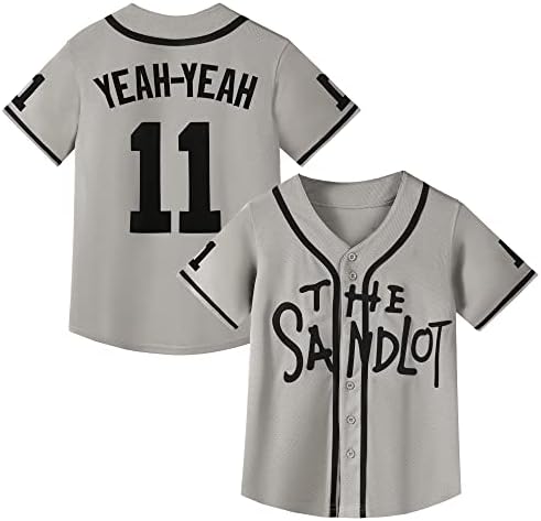 Vilojen je Sandlot dres mladih Alan Yeah-Yeah McClennan spojenim djecu film Bejzbol dres pokloni