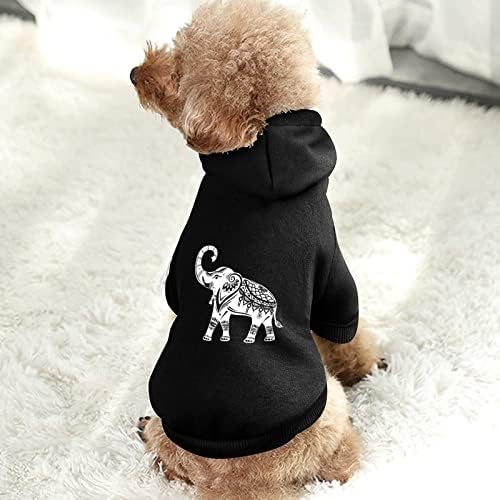 Ukrašeni slatkiš kapuljača s duksevima za pse pulover dukserica za kućne ljubimce odjeća kaputa za pse