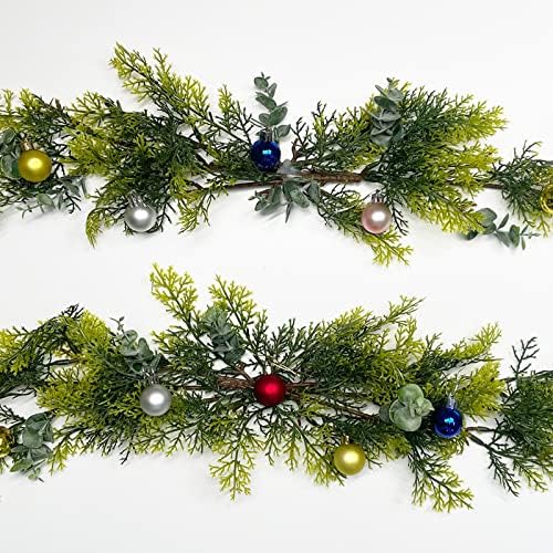 Zidno božićno drv 2023 Novi montirani božićni drvci Mini božićni dekor privjesak zid božićno drvce viseći zvono