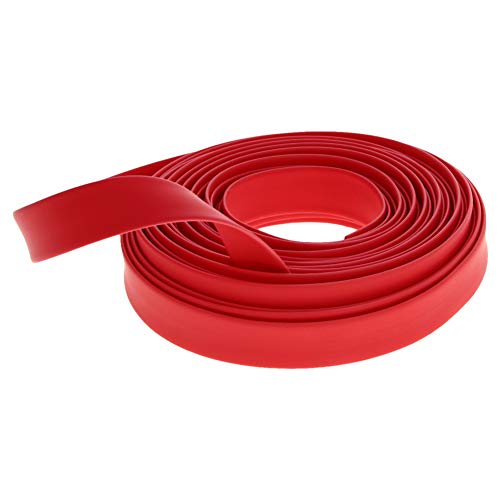 1pcs cijevi za toplotu, crvena 16,4ft Bettomshin omjer 2: 1 Asortiman električnog kablovskog rukava Fit 0.75 ~ 0.9mm Dia izolirana cijev cijevi za žice za dugu trajnu zaštitu izolacije