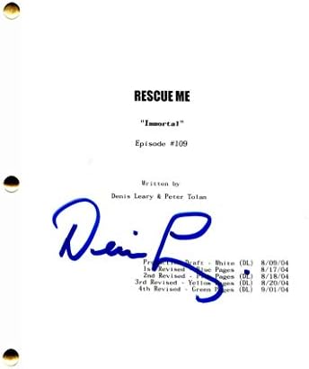 DENIS LEARY potpisao autogram-RESCUE ME IMMORTAL Full Episode SCRIPT - FRANCIS - a BUG'S LIFE,