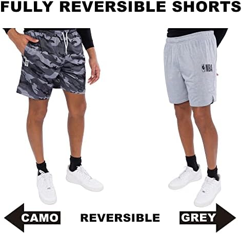 NBA muške Super-meke reverzibilne 8 kratke hlače za trening