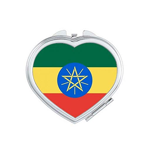 Etiopija Nacionalna zastava Afrika Zemlje Zračno putovanje Prijenosni ručni džepni šminka