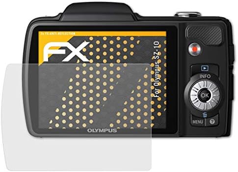 ATFOLIX zaštitnik ekrana kompatibilan sa Olympus SZ-10 zaštitnim filmom za zaštitu od 10, protiv