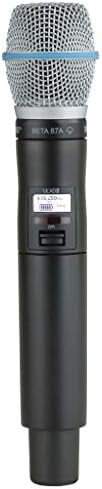 Shure ULXD2 / B87A bežični ručni mikrofonski predajnik sa izmjenjivim Beta 87a kertridžom, G50 opsegom