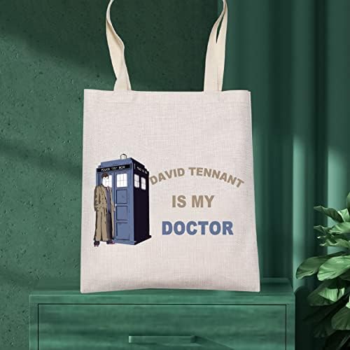 Levlo WHO TV šok kozmetička make up torba David Tennant Ventilatori poklon David Tennant je moj liječnik šminke patentne torbice