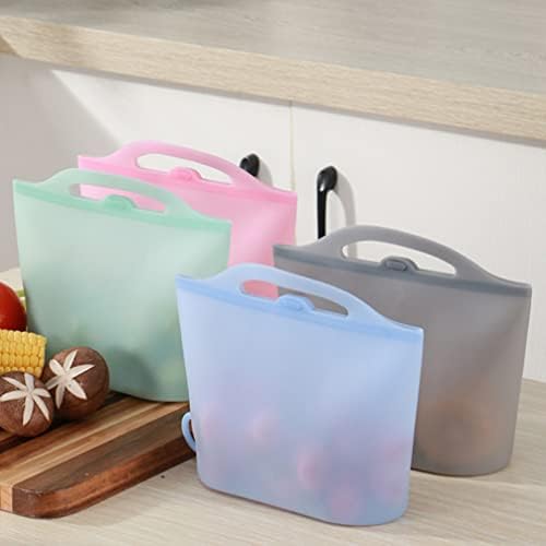 VICASKY 4pcs višekratne torbe za sendviče za višekratnu upotrebu torbe za zamrzivač Kuhinjski ručak torbe