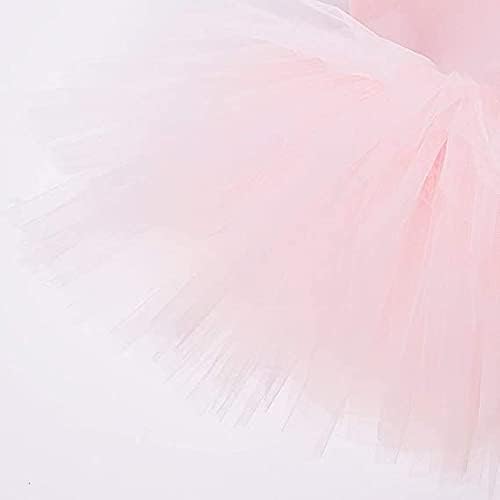 Djevojke Ballet Tutu Leotard Dječji pamučni ples Skraćene rukave Kostimi prerušavaju odjeću