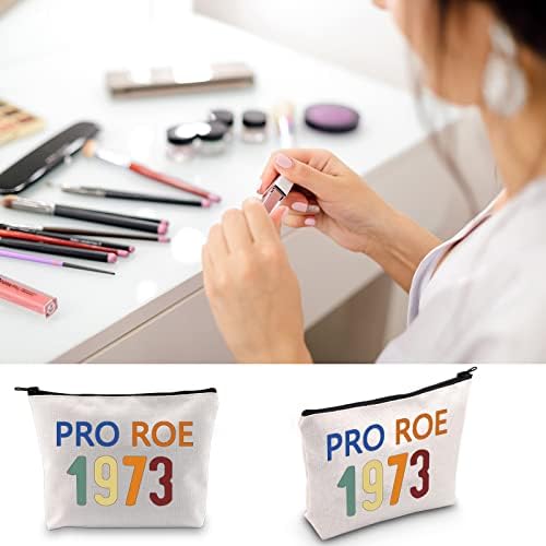 Blupark feminizam šminka za šminku Reproduktivna prava poklon Protect Pro Roe 1973 Kozmetička torba za Pro