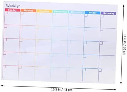 SOLUSTER magnetski mjesečni planer magnetskog planera Whibetboard-a magnetni kalendar za frižider
