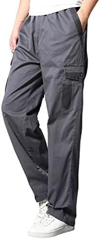 Douhen muške teretne hlače Muške pune boje Ljeto casual Sve hlače Modne tkane duge teretne hlače sa džepovima
