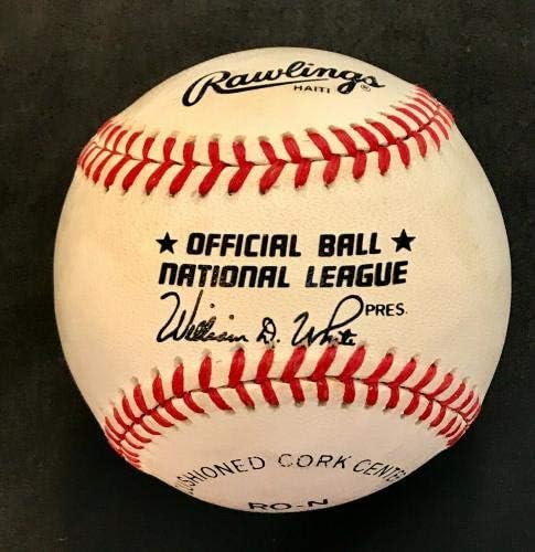 Gregg Jefferies potpisao je bejzbol nacionalne lige - autogramirani bejzbol