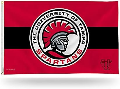 NCAA tampa Spartans 3 'x 5' zastava bannera - Jednostrana - unutarnji ili vanjski - kućni dekor izradio RICO Industries