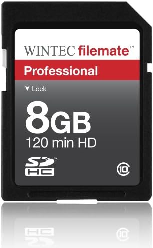 8GB klase 10 SDHC tima High Speed ​​memorijska kartica 20MB / sec. Najbrža karta na tržištu za Canon Digital