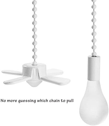 Stropni ventilator Pull Chain produžni Ornamenti lanci sa dekorativnom sijalicom i ventilatorskim kablom