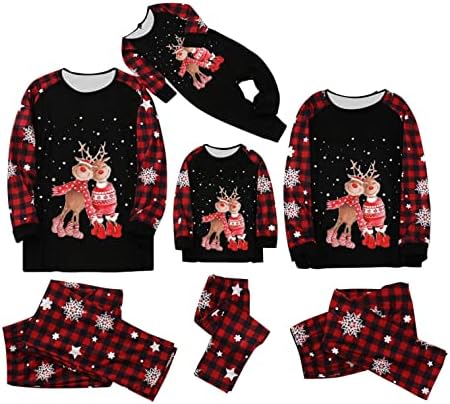 Božićne bebe pidžame za obitelj podudaranje Božića PJS koji odgovaraju božićnim pidžami za porodični