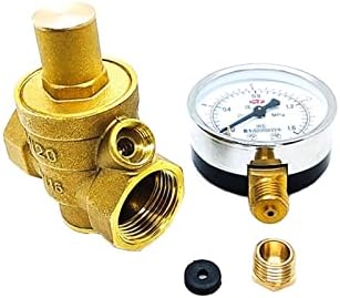 1kom 1/2 3/4 1 inčni podesivi ventil za redukciju vode Ženski navoj Mesingani regulator manometra