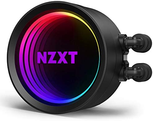 NZXT Kraken X53 240mm - RL-KRX53-01-AIO RGB CPU tečni hladnjak - rotirajući beskonačni dizajn ogledala