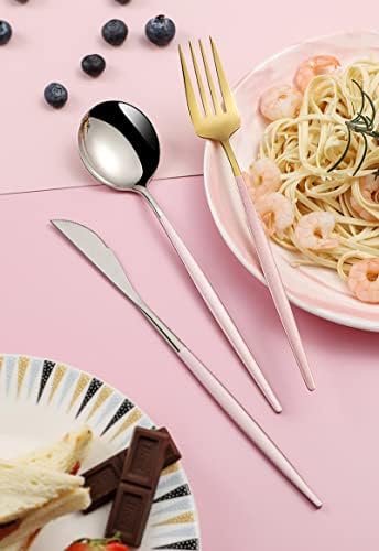 XSZON kuhinjska hrana posuđe od nerđajućeg čelika Creative viljuška za nož za odrezak sa dugom ručkom