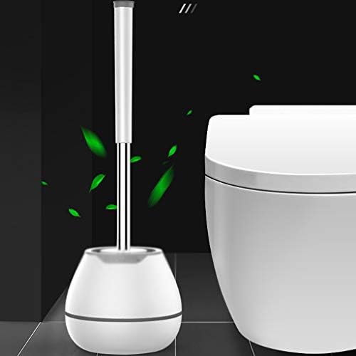 Liruxun podna silikonska toaletna četka, sa setom nosača, toaletna četka za kupatilo, bez ogrebotina,