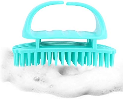 Doitool 2pcs silikonska šampona četkica za kosu masaža četkica za čišćenje glave za čišćenje masaže