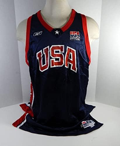 2003-04 Tim USA košarka prazan igra Izdana mornarica JERSEY 52 + 2 DP20248 - NBA igra koja se koristi