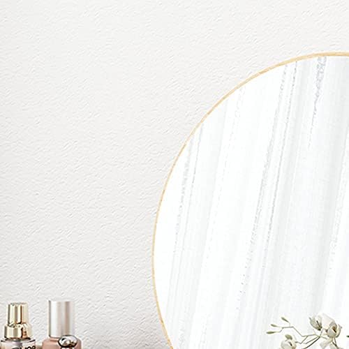 Fxlymr stolno ogledalo za šminkanje ogledalo za ljepotu drveni stol ogledalo za ispraznost-okruglo