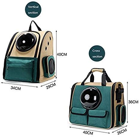 SCDCWW nosač za kućne ljubimce, putni ruksak za planinarenje za kampiranje za kućne ljubimce, dizajn