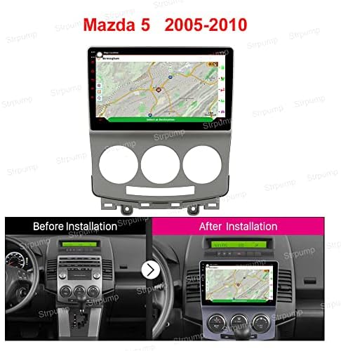 9 '' 4 + 64GB Android 10 u dash Car Stereo Radio Fit za Mazda 5 2005 06 07 08 09 10 GPS navigacijsko glavna