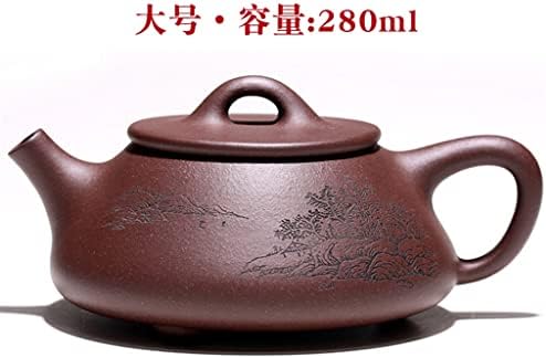 TAPOT Yixing Autentična ljubičasta glinena lonac čista ručno izrađena originalna stara ljubičasta