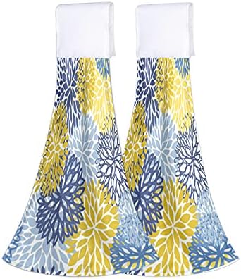 Suncokret karirani viseći kuhinjski ručnici 2pcs suncokretov bivolo ploče ručni ručnici upijaju