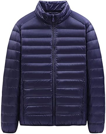 UOfoko Zimske jakne za muškarce Sportska odjeća za dugi rukav pamučni atletski sportski kaput s dugim
