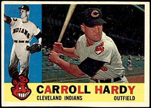 1960.Pod 341 Carroll Hardy Cleveland Indijanci Dean's Cards 5 - ex Indijanci